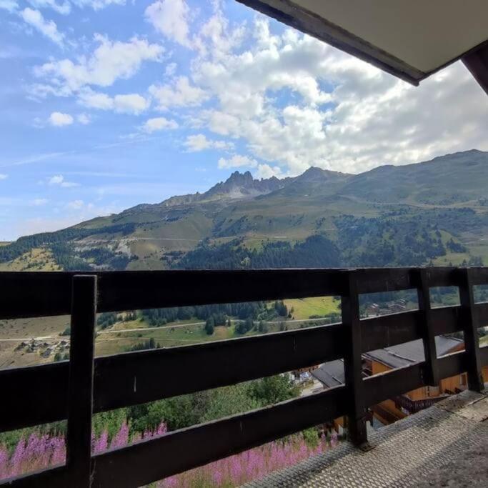 L'Arc-En-Ciel - Appartement Sur Les Hauteurs Du Mottaret Avec Acces Aux Pistes Les Allues Exterior foto