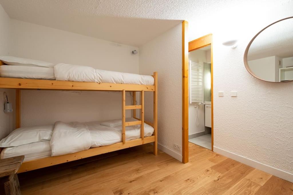 L'Arc-En-Ciel - Appartement Sur Les Hauteurs Du Mottaret Avec Acces Aux Pistes Les Allues Exterior foto