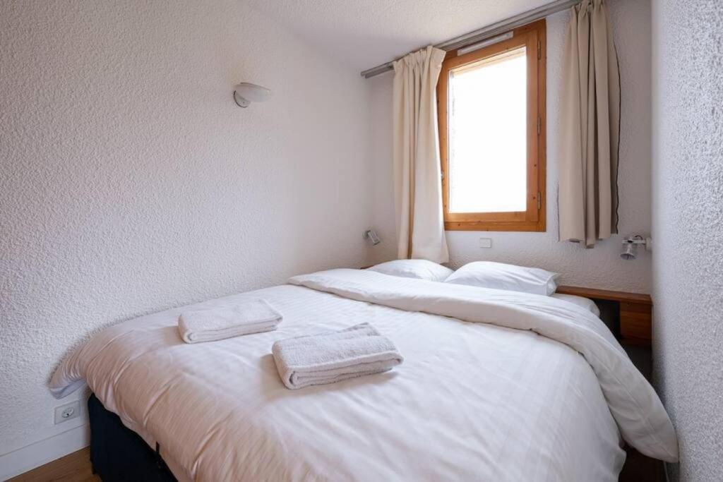 L'Arc-En-Ciel - Appartement Sur Les Hauteurs Du Mottaret Avec Acces Aux Pistes Les Allues Exterior foto