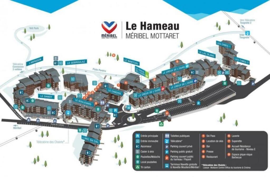 L'Arc-En-Ciel - Appartement Sur Les Hauteurs Du Mottaret Avec Acces Aux Pistes Les Allues Exterior foto
