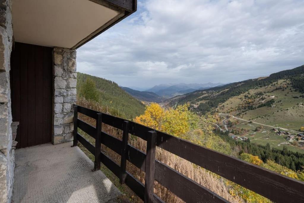 L'Arc-En-Ciel - Appartement Sur Les Hauteurs Du Mottaret Avec Acces Aux Pistes Les Allues Exterior foto